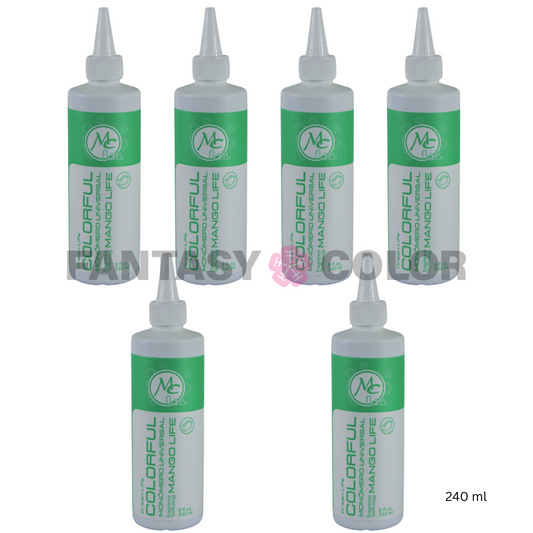 SET DE 6 MONOMEROS COLORFUL MANGO 240 ML