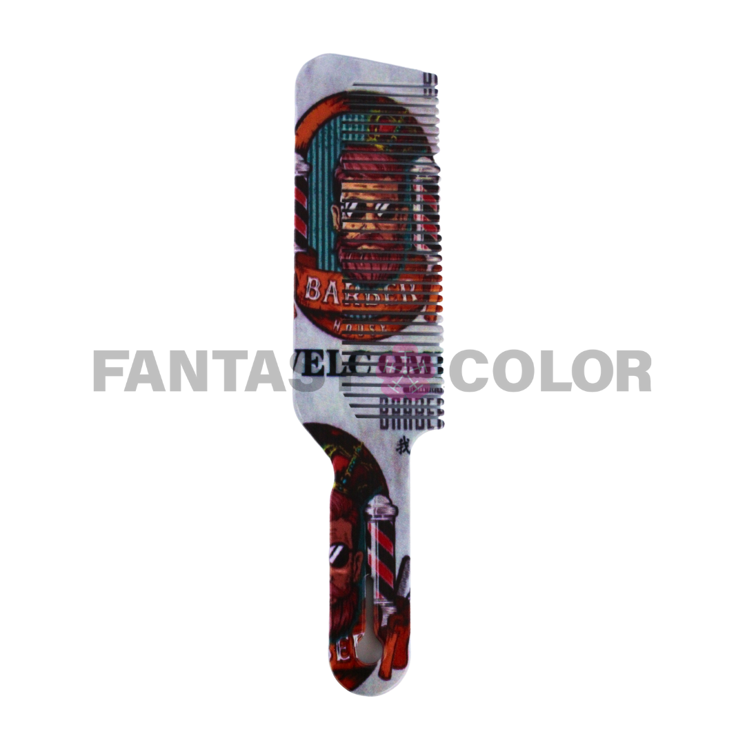 PEINE FLAT TOP ESTAMPADO