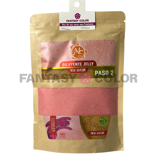 JELLY SPA PASO 2 DILUYENTE  FRESA SILVESTRE MC NAILS