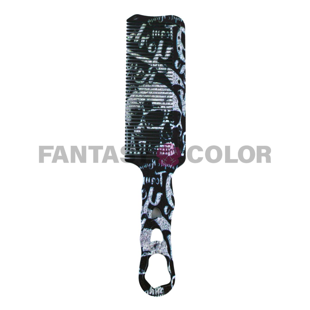 PEINE FLAT TOP ESTAMPADO