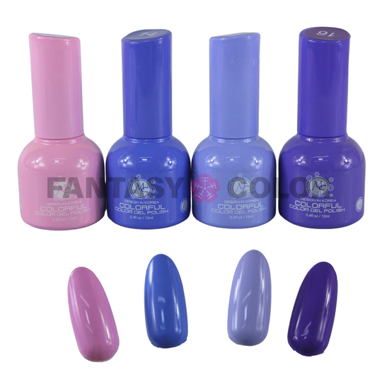 Colección "D" COLORFUL MC NAILS - 3 PASOS