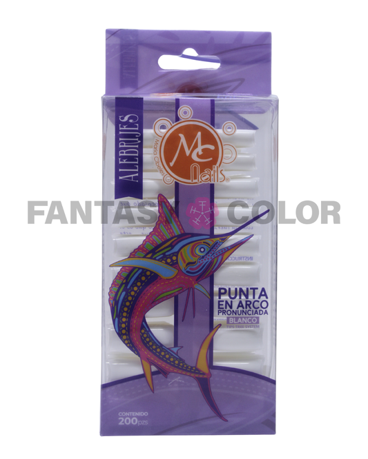 TIPS TREE SYSTEM PUNTA EN ARCO 200 PIEZAS