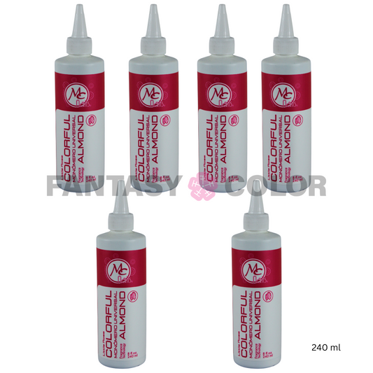 SET DE 6 MONOMEROS COLORFUL ALMOND 240 ML