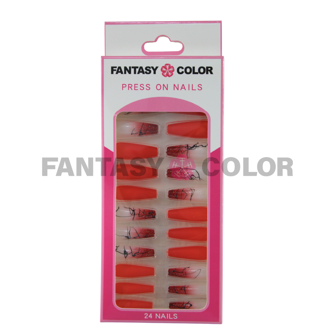 TIPS DECORADOS PRESS ON FANTASY COLOR