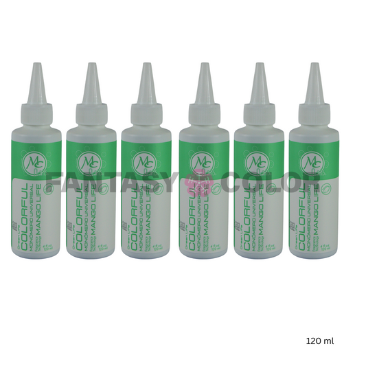 SET DE 6 MONOMEROS COLORFUL MANGO LIFE 120 ML