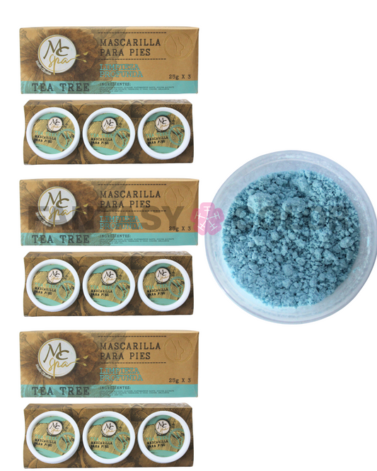 SET DE 3 MASCARILLA PARA PIES MC SPA - 2 VARIANTES