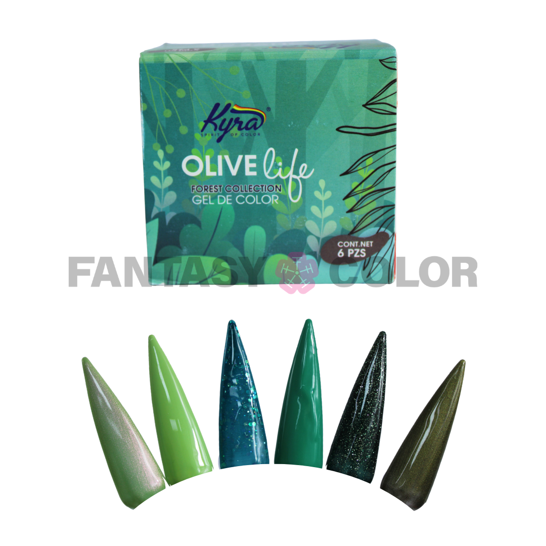 COLECCION GELES KYRA - 9 DIFERENTES