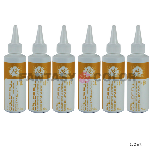 SET DE 6 MONOMEROS COLORFUL PINEAPPLE 120 ML