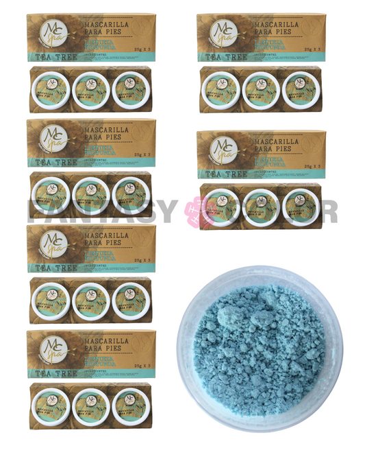 SET DE 6 MASCARILLA PARA PIES MC SPA- 2 VARIANTES