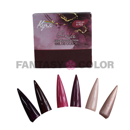 COLECCION GELES KYRA - 9 DIFERENTES