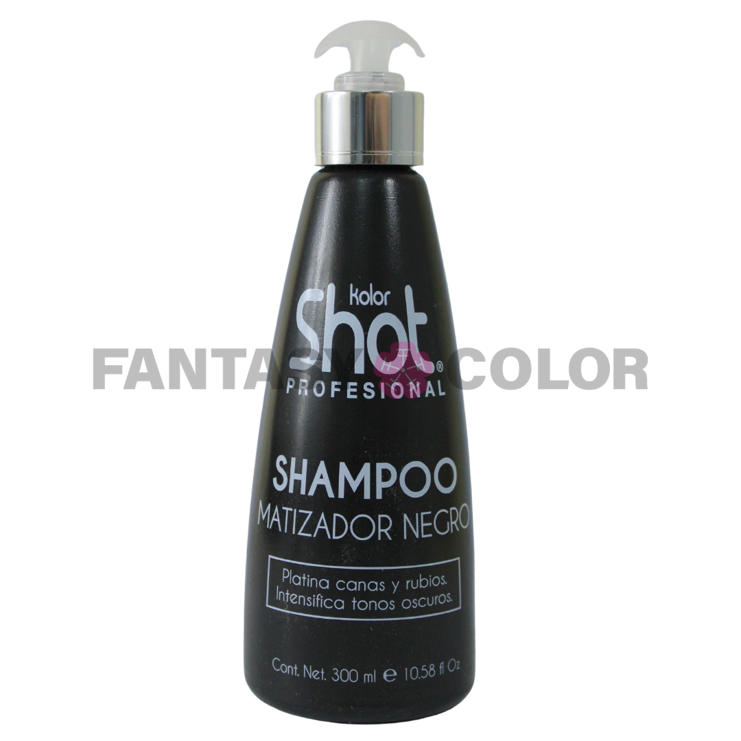 SHAMPOO MATIZADOR NEGRO KOLOR SHOT – Fantasy Color