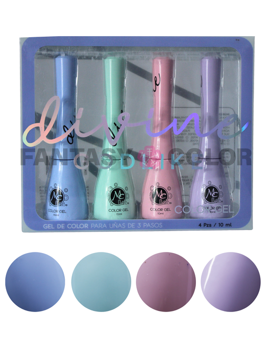 COLECCIONES DE GELES DIVINE MC NAILS- 11 DIFERENTES