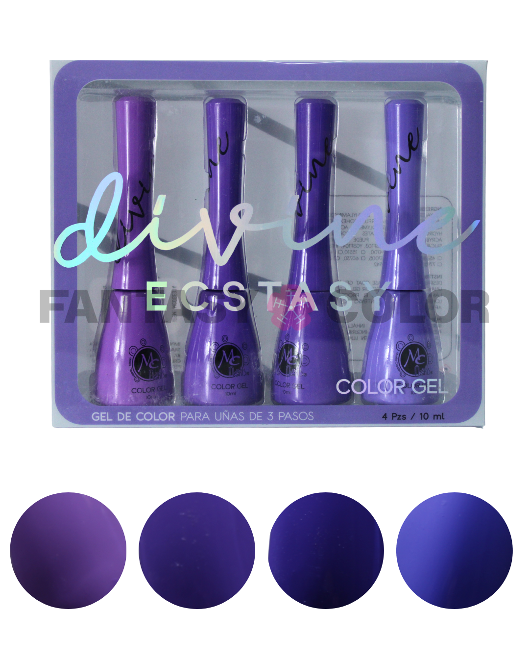 COLECCIONES DE GELES DIVINE MC NAILS- 11 DIFERENTES