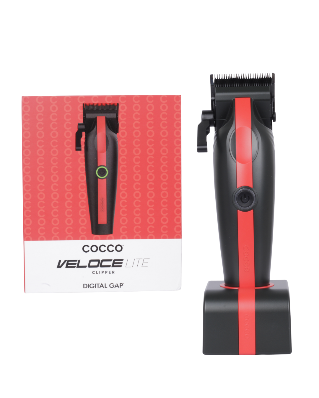 TRIO COCCO RED/ CLIPPER/TRIMMER/SHAVER