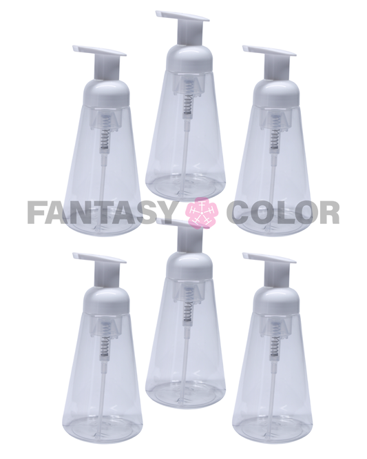SET DE 6 DOSIFICADOR DE ESPUMA FANTASY COLOR FP-03