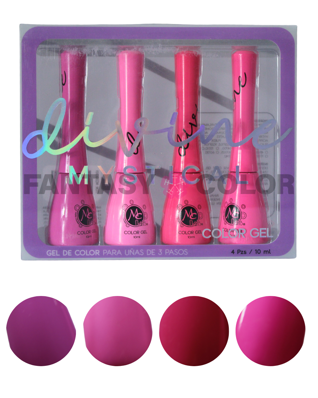 COLECCIONES DE GELES DIVINE MC NAILS- 11 DIFERENTES