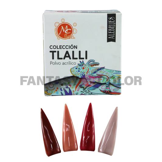 TLALLI COLECCIÓN 4 ACRILICOS - MC NAILS