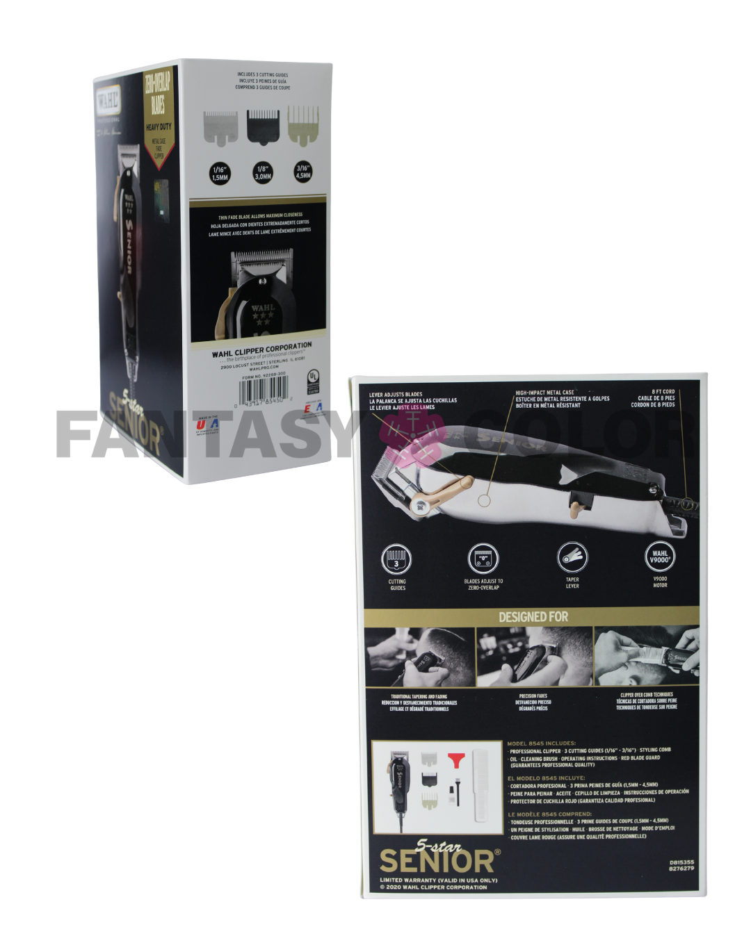 5 STAR SENIOR BLACK WAHL