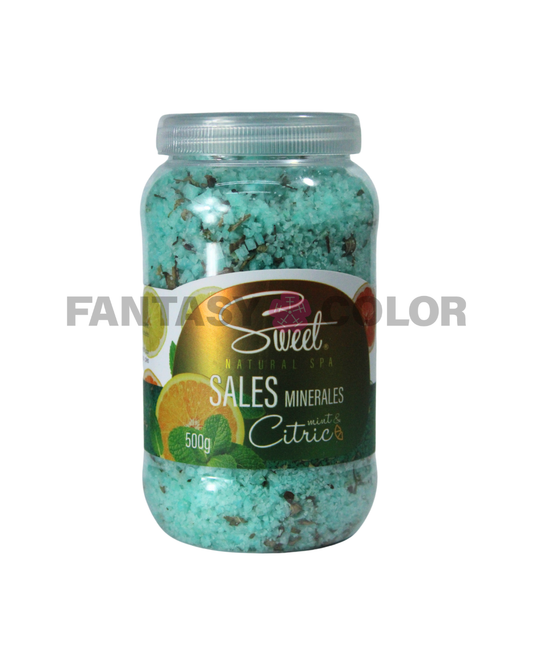 SALES MINERALES 500 GR CITRICO/COCNOUT / CHERRY POP - SWEET
