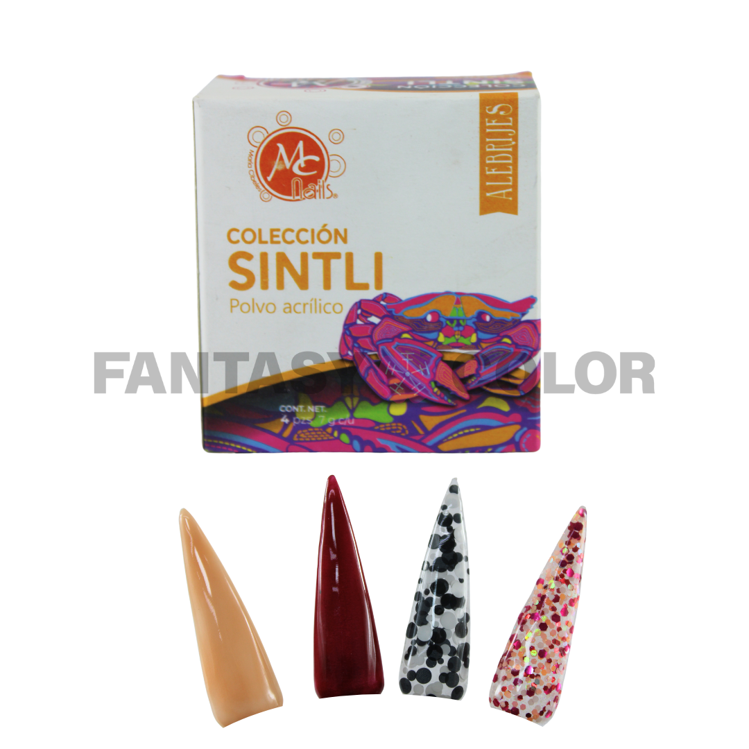 SINTLI COLECCIÓN 4 ACRILICOS - MC NAILS