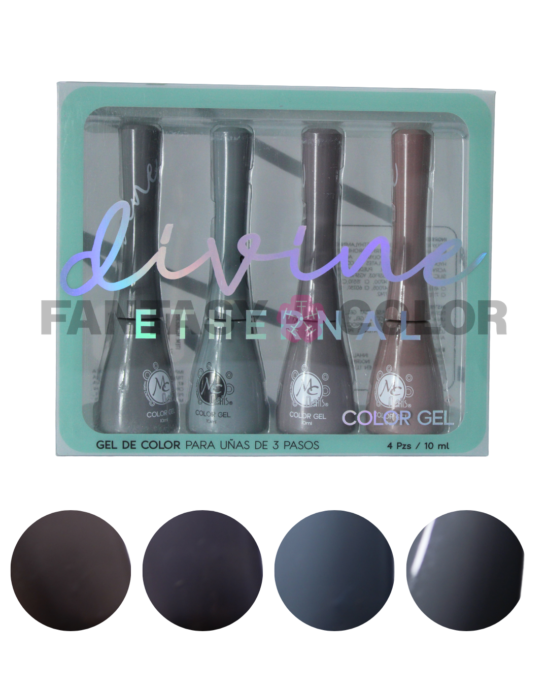 COLECCIONES DE GELES DIVINE MC NAILS- 11 DIFERENTES