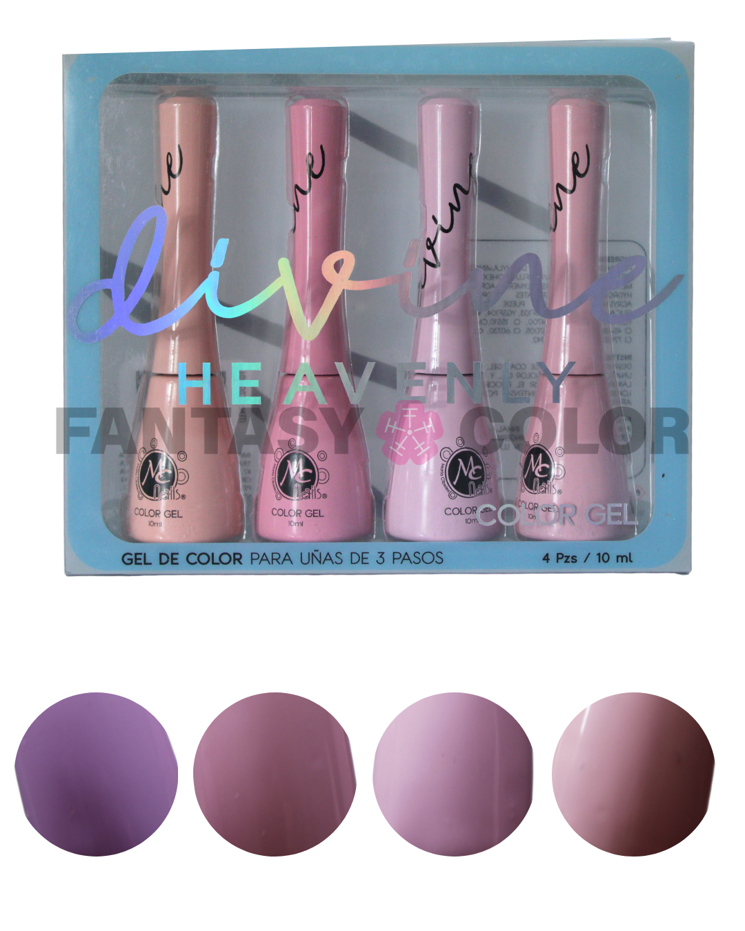 COLECCIONES DE GELES DIVINE MC NAILS- 11 DIFERENTES