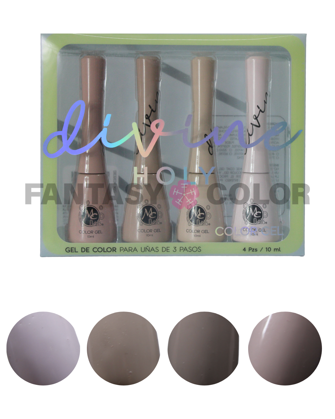 COLECCIONES DE GELES DIVINE MC NAILS- 11 DIFERENTES