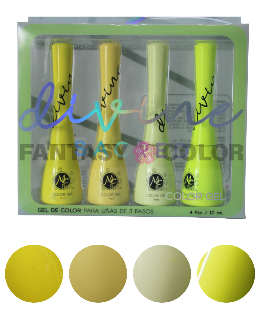 COLECCIONES DE GELES DIVINE MC NAILS- 11 DIFERENTES
