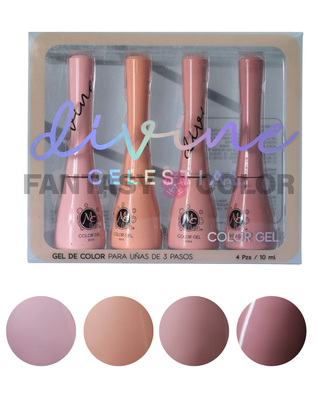 COLECCIONES DE GELES DIVINE MC NAILS- 11 DIFERENTES