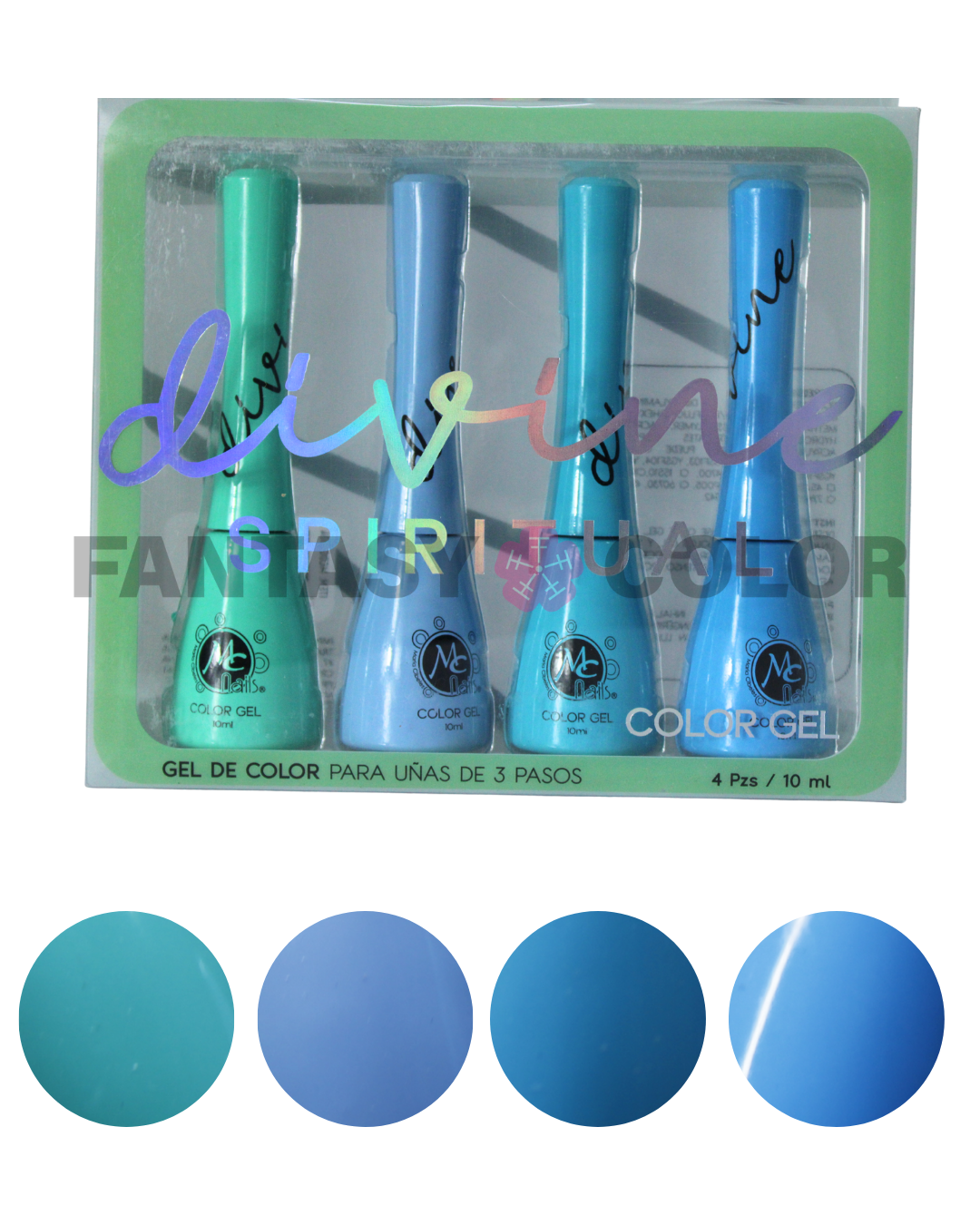 COLECCIONES DE GELES DIVINE MC NAILS- 11 DIFERENTES