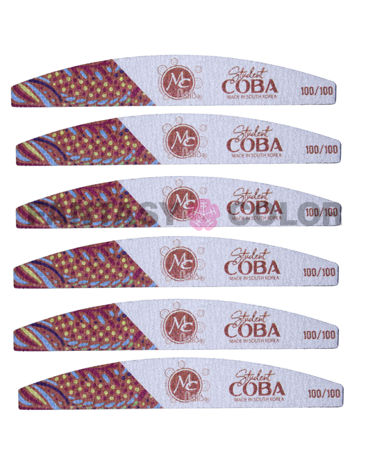 SET DE 6 LIMA STUDENT 100/100 MC NAILS