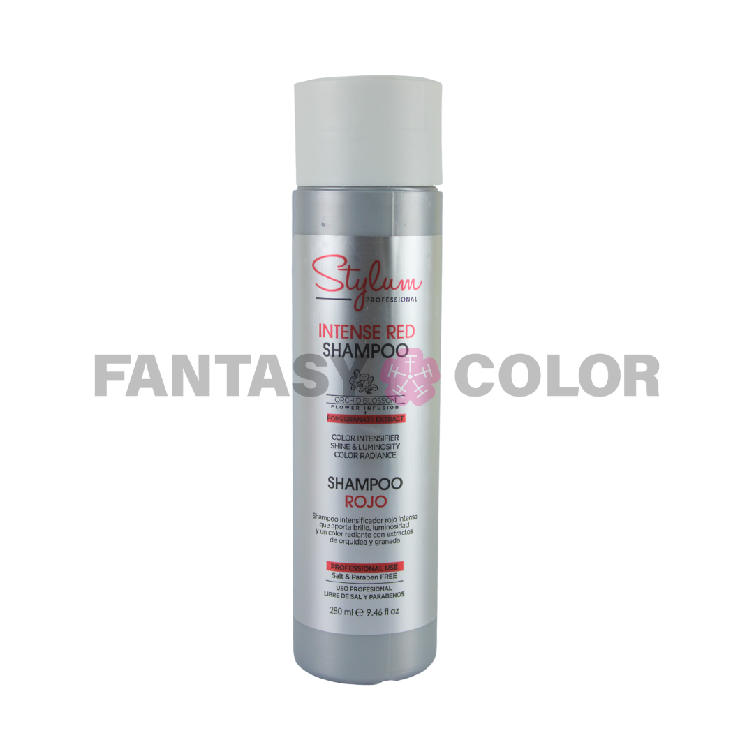 SHAMPOOO MATIZADOR ROJO - RADIANTE Y PROTECCIÓN STYLUM