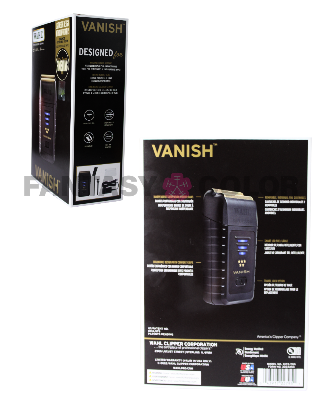 VANISH BLACK WAHL