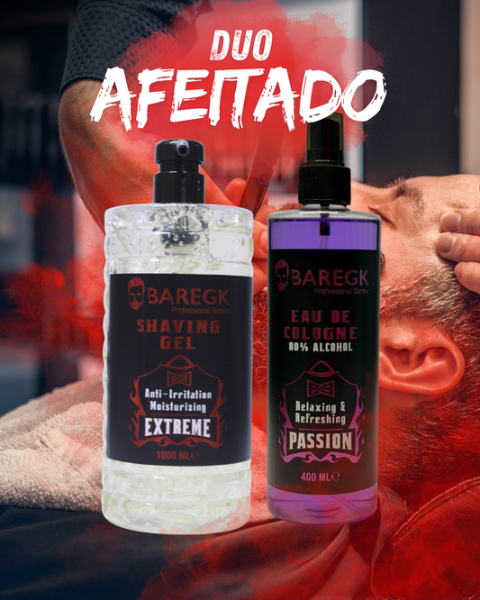 DUO AFEITADO BAREGK SHAVING GEL + AFETR SHAVE