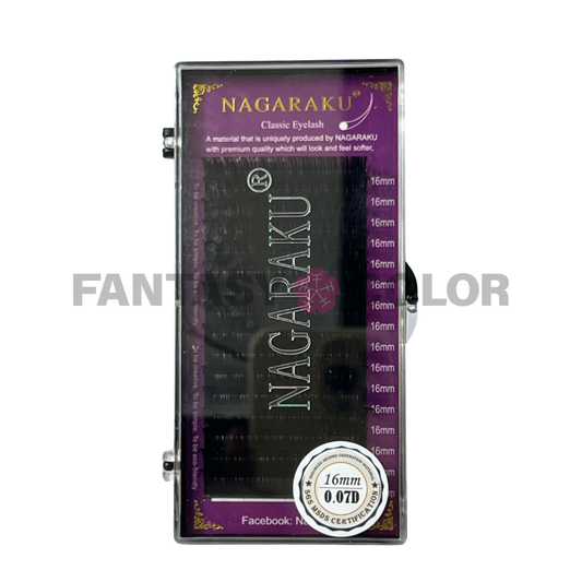 PESTAÑA 1 X 1  CLASSIC 16 mm 0.07 D NAGARAKU