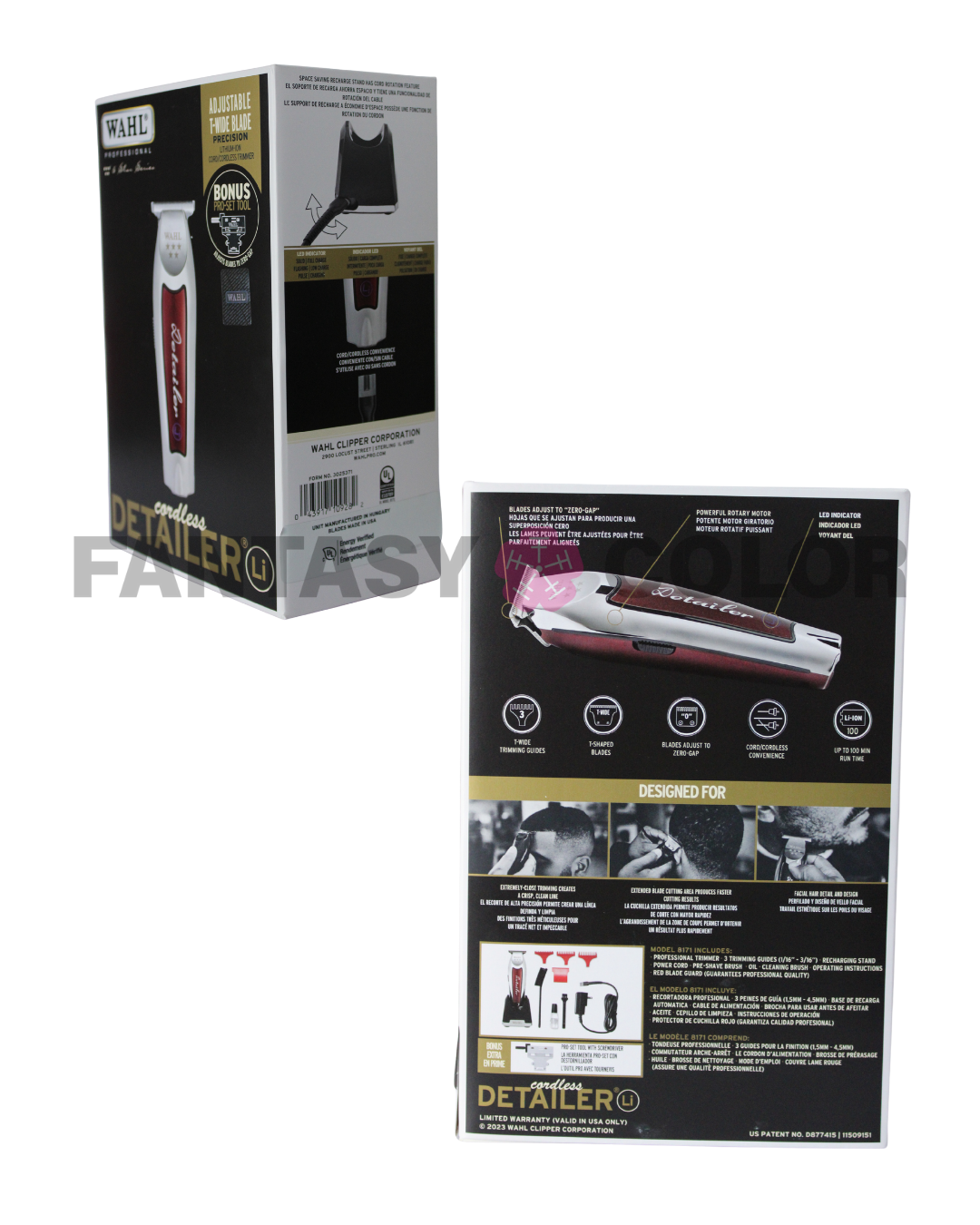 DETAILER CORDLESS Li WAHL