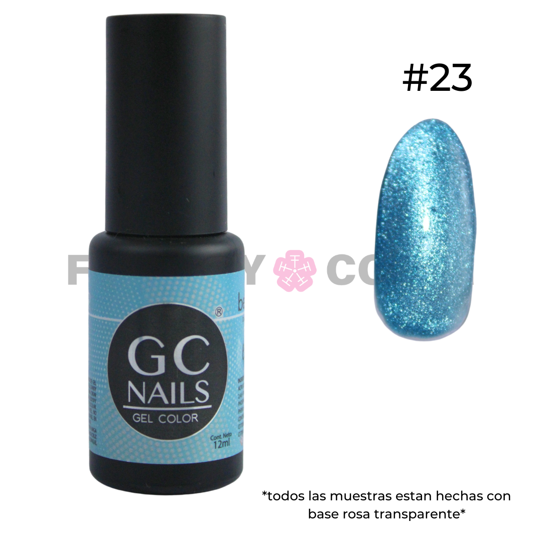 GEL EFECTO OJO DE GATO (20 TONOS DISPONIBLES) GC NAILS
