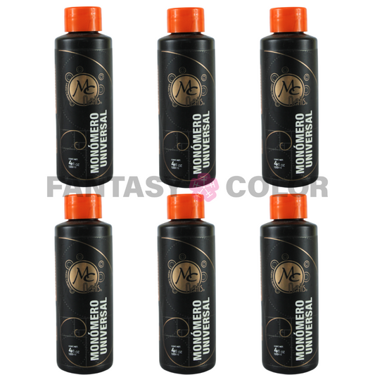 SET DE 6 MONÓMERO UNIVERSAL - 4OZ MC  NAILS