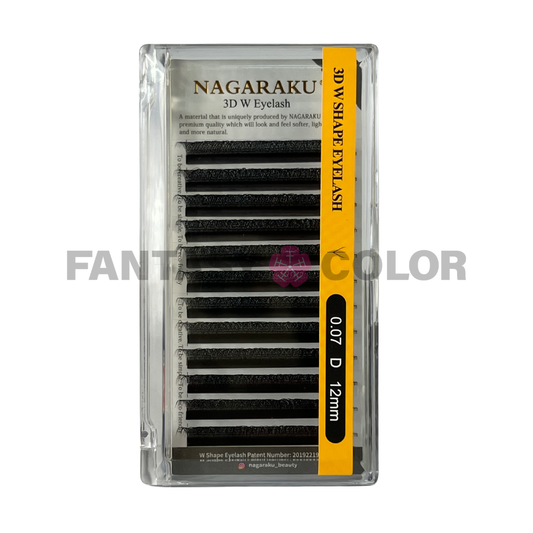 PESTAÑA 1 X 1  3D W 0.07 D MIX 12 mm NAGARAKU