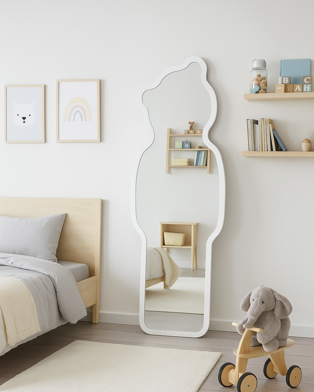ESPEJO OSO DECORATIVO PARA CUARTO 60*1.65 CM