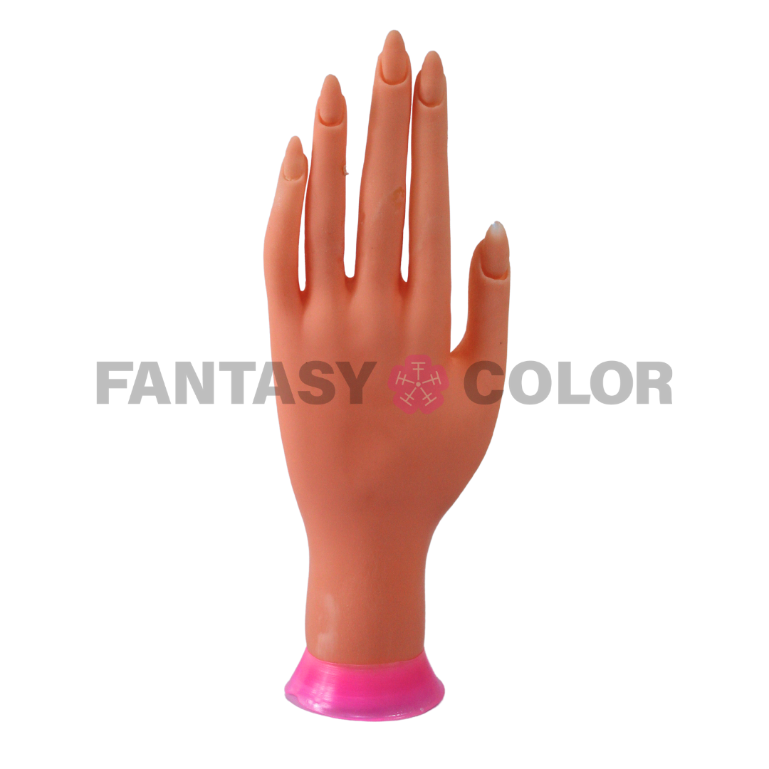 MANO DE PRÁCTICA CON UÑA