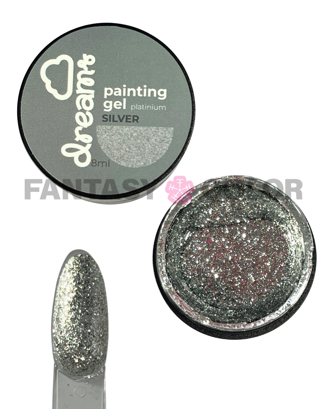 PAINTING GEL DREAMS MC NAILS - DORADO Y PLATA