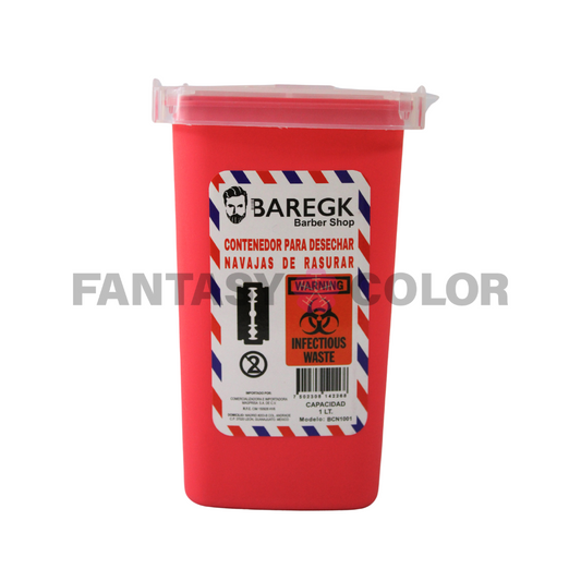 CONTENEDOR DE NAVAJAS BAREGK