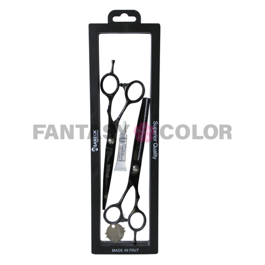 KIT DE 2 TIJERA ESTILO ITALIANA BAREGK - 7 Y 6 PULGADAS