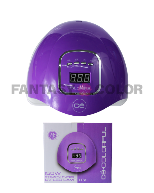 LÁMPARA MORADO 150 W COLORFUL MC NAILS