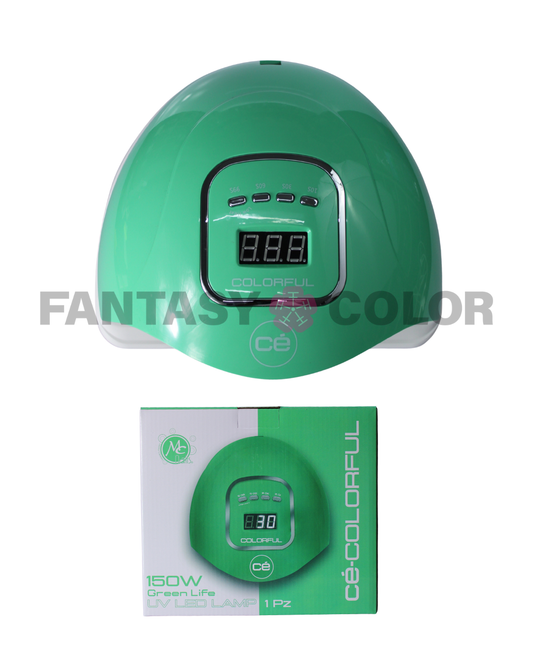 LÁMPARA VERDE 150 W COLORFUL MC NAILS