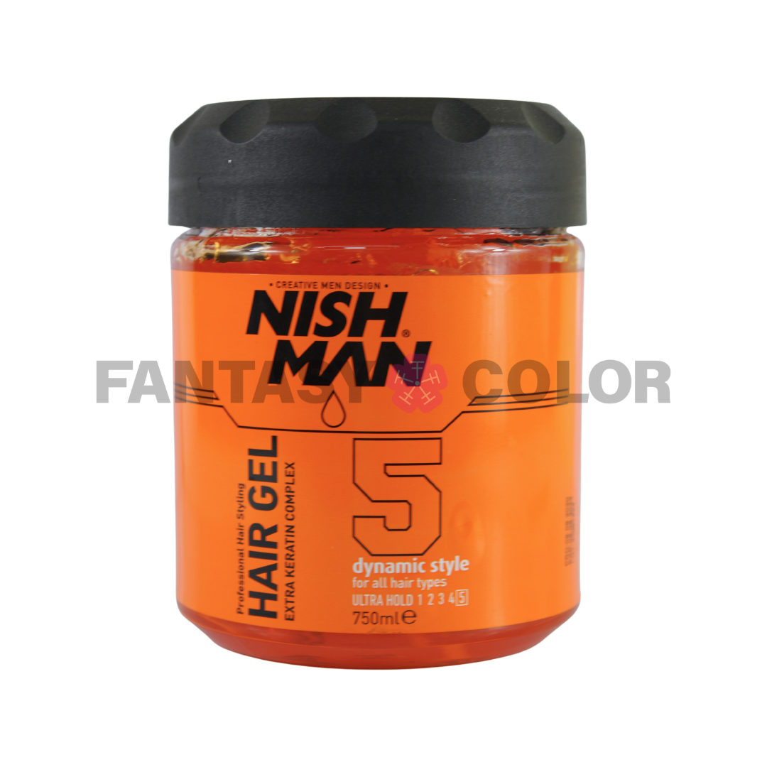 HAIR GEL DYNAMIC STYLE 5 NISHMAN