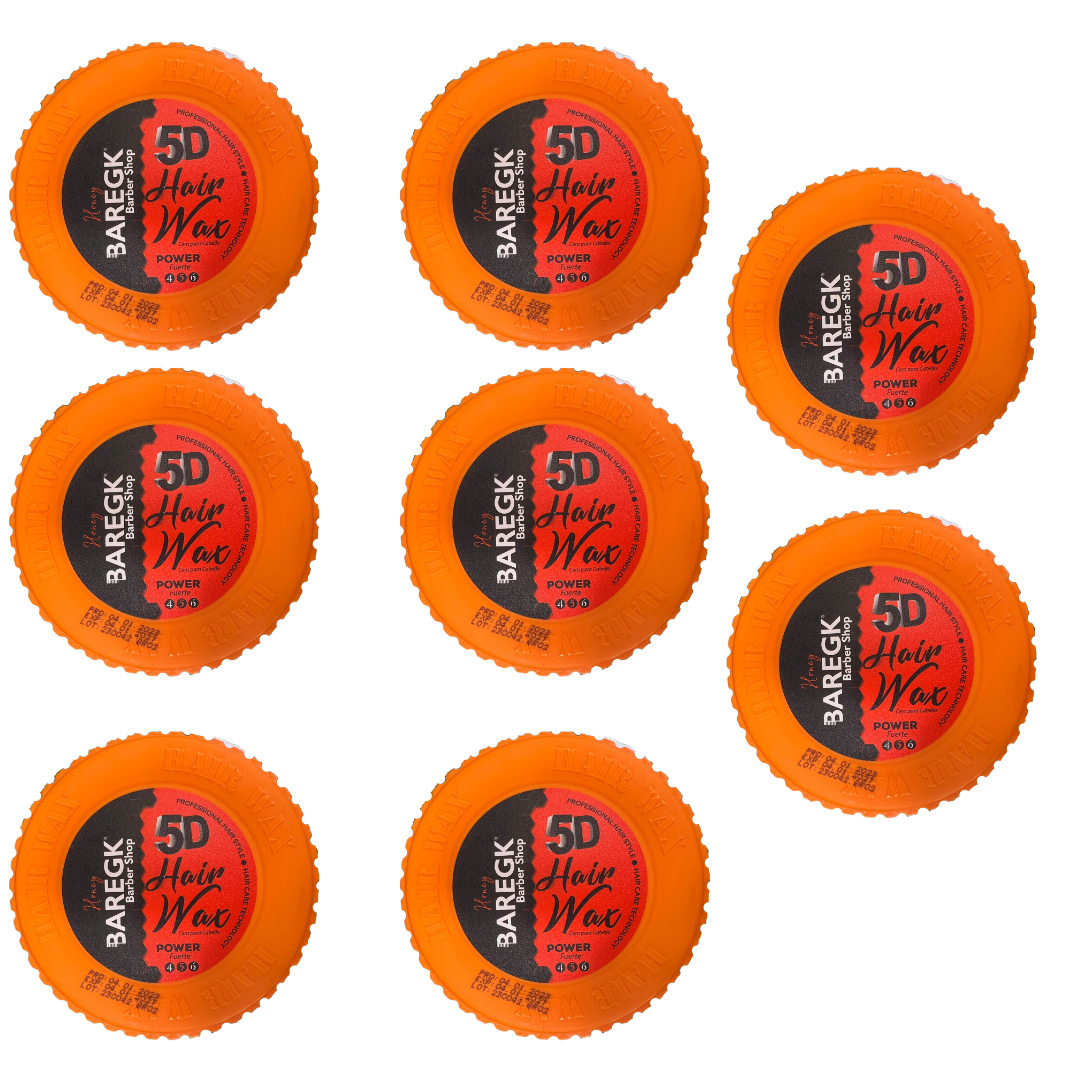 KIT 8 CERAS BAREGK 5D NARANJA