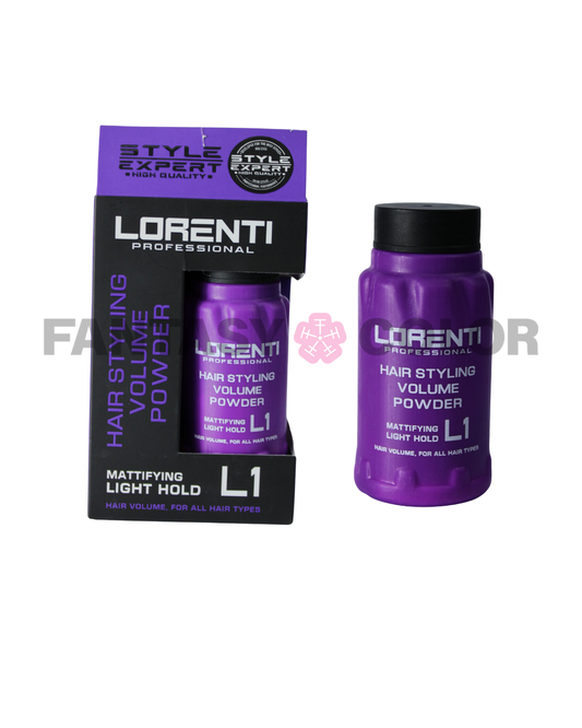 HAIR STYLING VOLUME POWDER LORENTI - 4 VARIACIONES