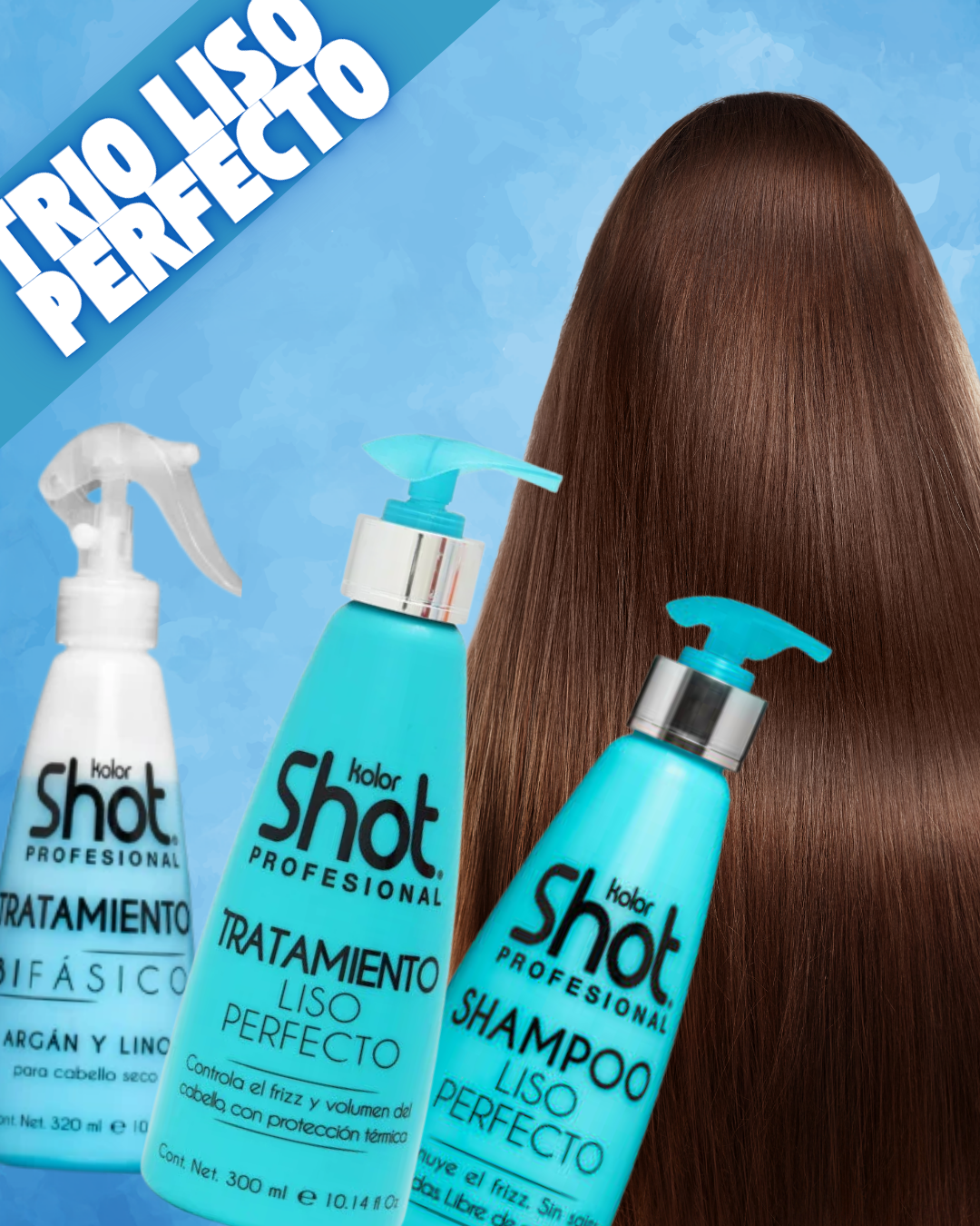 TRIO LISO PERFECTO KOLOR SHOT